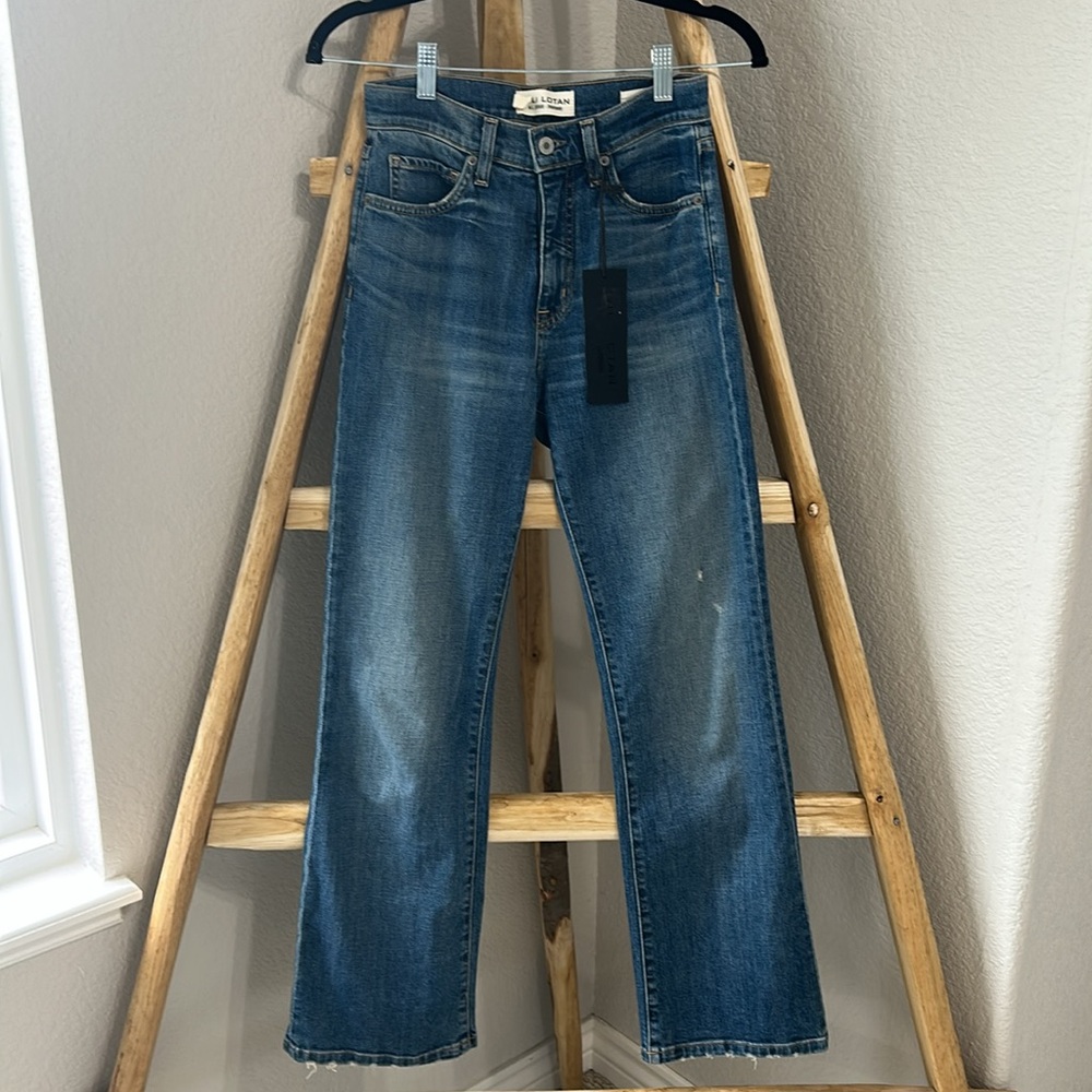 NWT Nili Lotan Bootcut Midrise Jean in Classic Wash - Picture 8 of 13